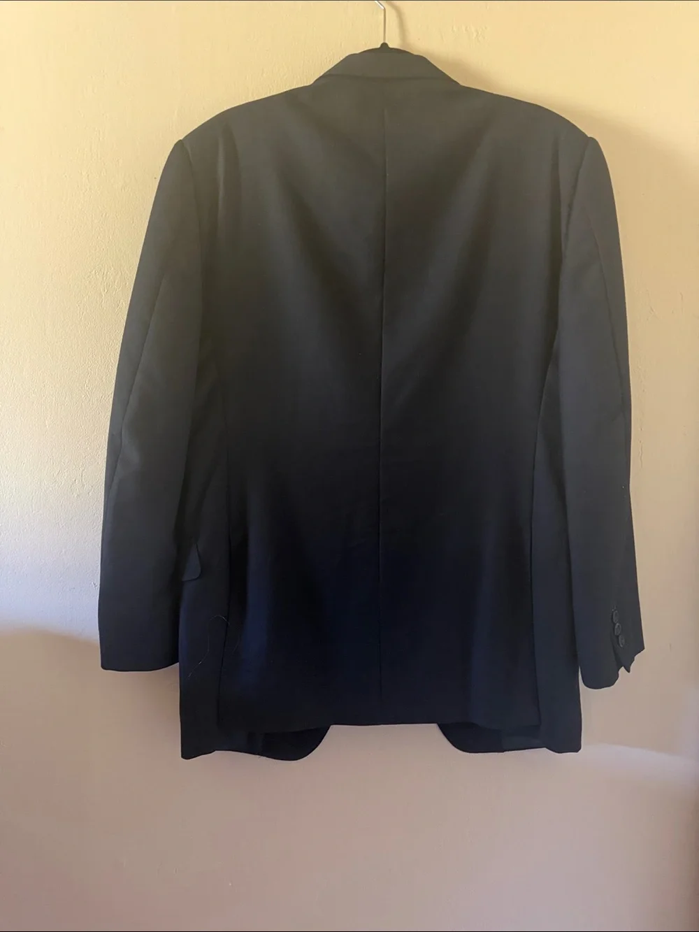 Ermenegildo Zegna Men's Black Three-Button Sport Coat